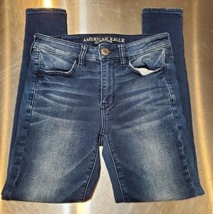 American Eagle 2short Hi-Rise jeggings